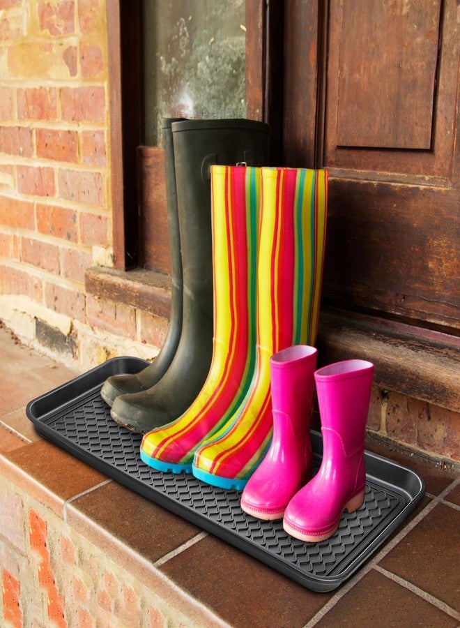 Fasmov 3 Pack Utility Boot Tray Mat Multi-Purpose Anti-Slip Tray Mat Boots, Dog Food Bowls, Gardening, Laundry, Kitchen, Garage, Entryway, 30 x 15 inches - Image 5